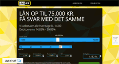 Desktop Screenshot of laanlet.dk
